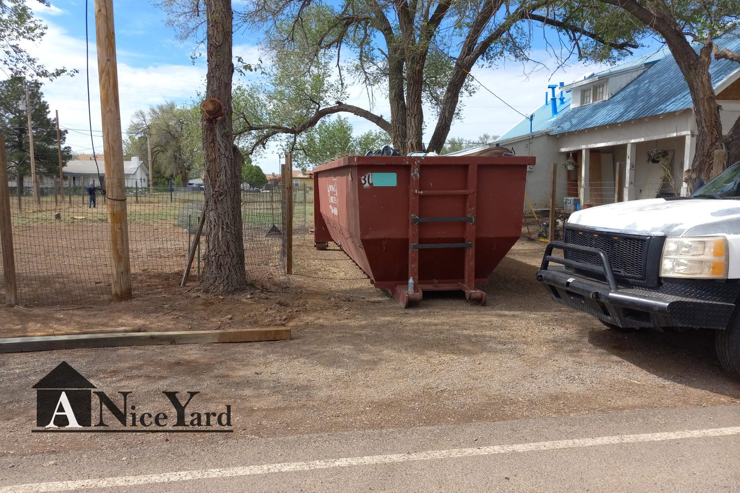 Before - Roll-Off Dumpster Rental